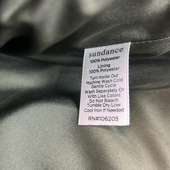 Sundance Catalog Kaia Sherpa Vest Brown Size XS - Picture 6 of 8